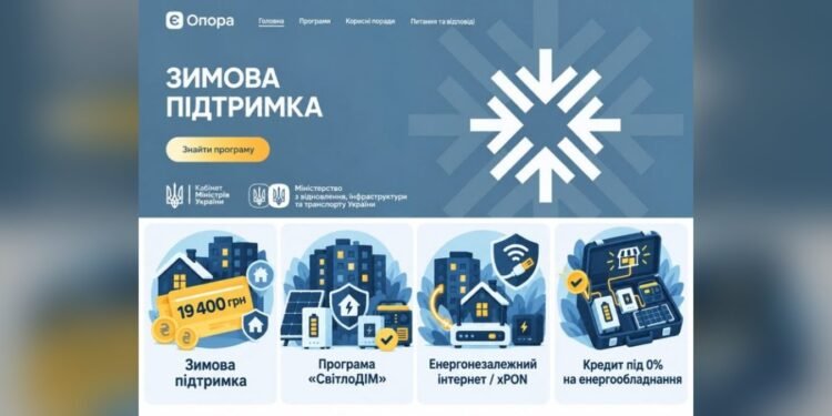 В Україні створили платформу єОпора для підготовки до зими